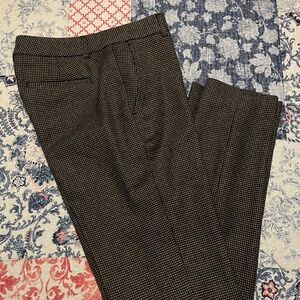 Wool blend dress pants
